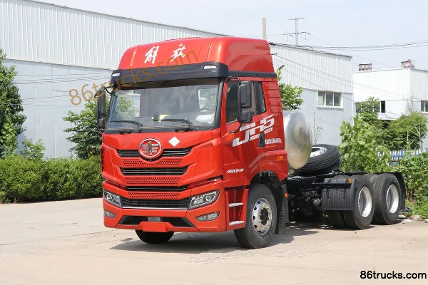 FAW Jiefang Qingdao JH5 Heavy Truck 530hp 6X4(10 wheels) LNG Tractor Truck Exterior (3) | 86Trucks