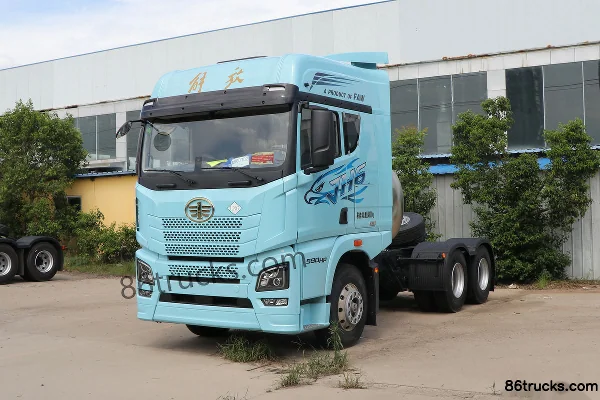 FAW Jiefang Qingdao JH6 poids lourd Smart Honor Edition 590ch 6X4(10 roues) LNG tracteur routier automatique Extérieur (3) | 86Trucks