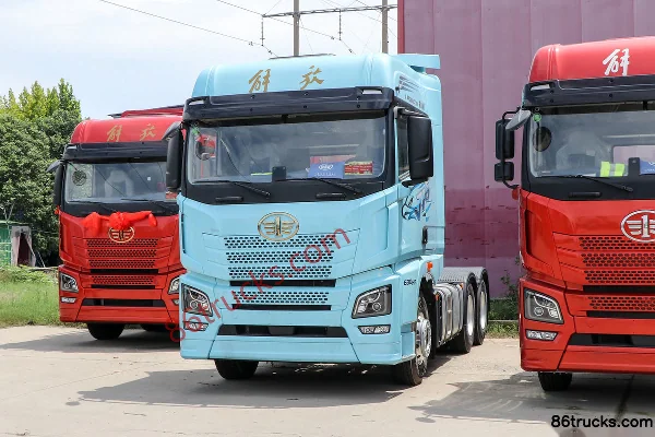 FAW Jiefang Qingdao JH6 Heavy Truck 680hp 6X4(10 wheels) AMT Automatic Tractor Truck (457 Welded Axle) Exterior (3) | 86Trucks