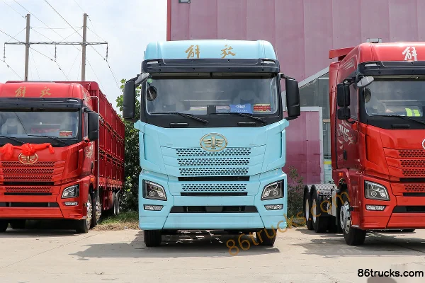 FAW Jiefang Qingdao JH6 Heavy Truck 680hp 6X4(10 wheels) AMT Automatic Tractor Truck (457 Welded Axle) Exterior (2) | 86Trucks