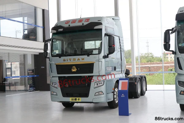Sinotruk Sitrak G7S camion lourd 590 ch 6X4(10 roues) LNG tracteur routier automatique (avec ralentisseur hydraulique) Extérieur (3) | 86Tru