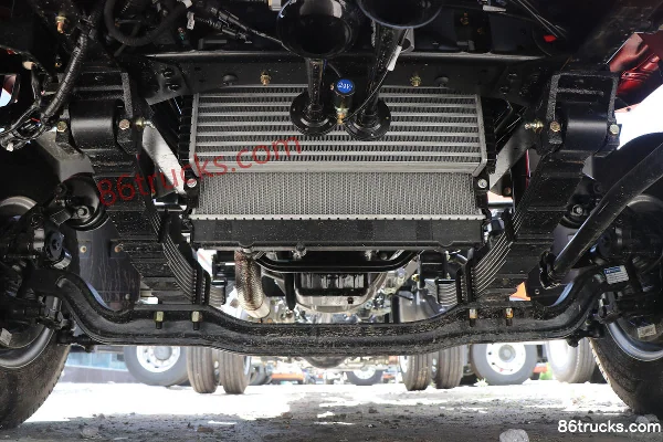 SHACMAN Commercial Vehicle Delong G300 170 ch 4X2(6 roues) camion léger à ridelles cabine simple 4,18 m (pont arrière 7T) Châssis (1) | 86Tr