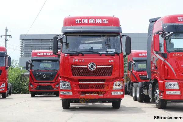Dongfeng Commercial Vehicle Tianlong KL Heavy Truck 520 hp 6X4(10 wheels) LNG Tractor Truck (Hydraulic Retarder) Exterior (2) | 86Trucks