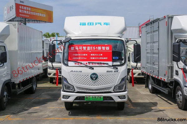 Aumark ES 4.5T 4,16 m cabine simple fourgon électrique pur 123,33 kWh 4X2(6 roues) Extérieur (2) | 86Trucks