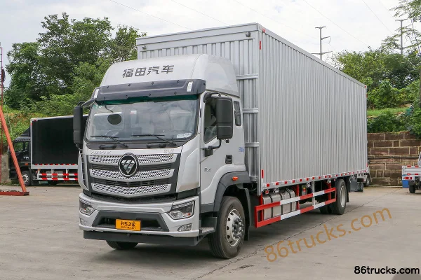 Foton Auhang R Series 260 ch 4X2(6 roues) 7.8m camion porteur à rideaux coulissants Extérieur (3) | 86Trucks