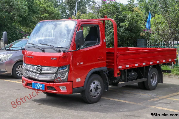 Foton Aumark X 158 hp 4X2(6 wheels) 4.17m AMT automatic single-row flatbed truck Exterior (3) | 86Trucks