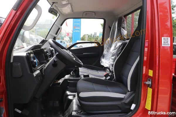 Foton Aumark X 158 hp 4X2(6 wheels) 4.17m AMT automatic single-row flatbed truck Cab (3) | 86Trucks