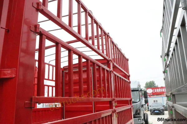 Sanhuan Shitong New Chuangke Composite Edition 160hp 4X2(6 wheels) 4.18m single-row stake truck Body (2) | 86Trucks