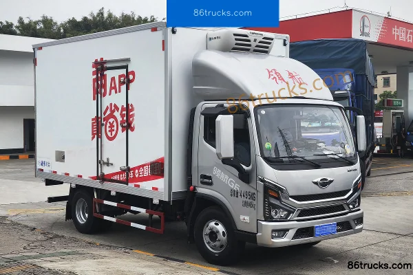 Foton Times Leading G6 163 ch 4X2(6 roues) 4.08 m camion frigorifique Extérieur