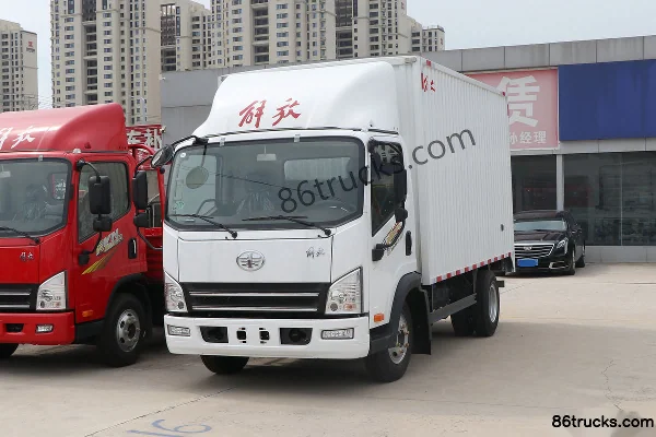 FAW Jiefang Hu VN Zhaocai Hu 155 ch 4X2(6 roues) 4.16m fourgon léger à cabine simple Extérieur (3) | 86Trucks