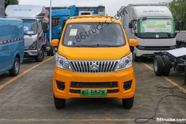Ankai Shenqi T10EV Long Range Edition 2.6T 2.52m Double Row Pure Electric Flatbed Micro Truck 46.368kWh 4X2(6 wheels) Exterior (3) | 86Truck