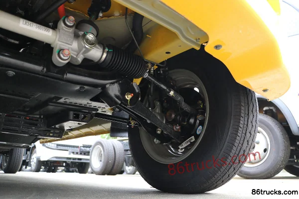 Ankai Shenqi T10EV Long Range Edition 2.6T 2.52m Double Row Pure Electric Flatbed Micro Truck 46.368kWh 4X2(6 wheels) Chassis (3) | 86Trucks
