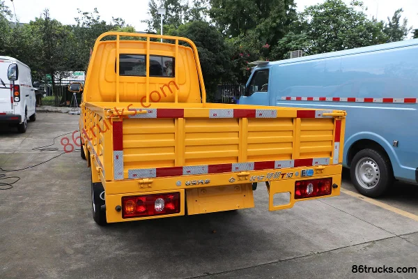 Ankai Shenqi T10EV Long Range Edition 2.6T 2.52m Double Row Pure Electric Flatbed Micro Truck 46.368kWh 4X2(6 wheels) Body (3) | 86Trucks