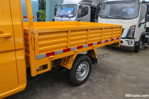 Ankai Shenqi T10EV Long Range Edition 2.6T 2.52m Double Row Pure Electric Flatbed Micro Truck 46.368kWh 4X2(6 wheels) Body (1) | 86Trucks