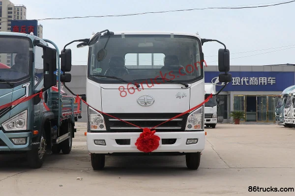 FAW Jiefang Hu VN Zhaocai Hu 150 ch 4X2(6 roues) camion plateau léger cabine simple 4,2 m (WLY 6 vitesses) Extérieur (2) | 86Trucks
