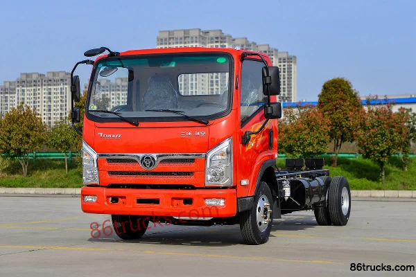 Sanhuan Shitong Chuangke 155 hp 4X2(6 wheels) 4.15m Single Row Flatbed Light Truck (Fast Gear 8-speed) Exterior (3) | 86Trucks