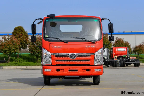 Sanhuan Shitong Chuangke 155 hp 4X2(6 wheels) 4.15m Single Row Flatbed Light Truck (Fast Gear 8-speed) Exterior (2) | 86Trucks