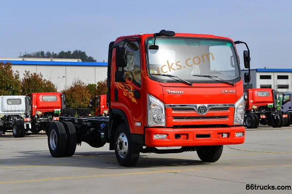 Sanhuan Shitong Chuangke 155 hp 4X2(6 wheels) 4.15m Single Row Flatbed Light Truck (Fast Gear 8-speed) Exterior