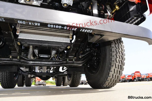 Sanhuan Shitong New Chuangke 220 hp 6X2(8 wheels) 5m dump truck Chassis (3) | 86Trucks