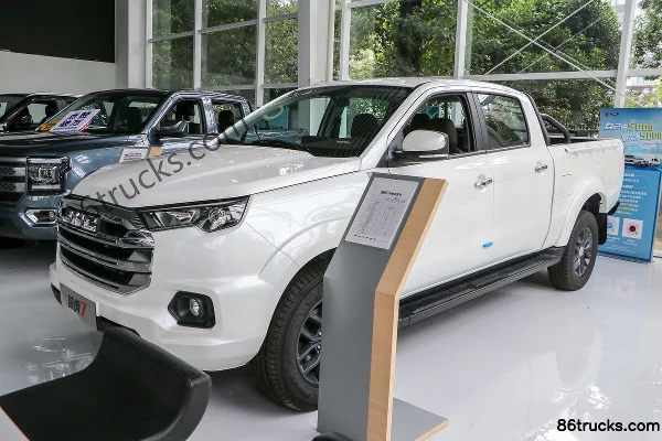 JMC Yuhu 7 2023 Comfort 2.0T Diesel 141hp 4WD Auto Long Wheelbase Double Cab Pickup (3) | 86Trucks