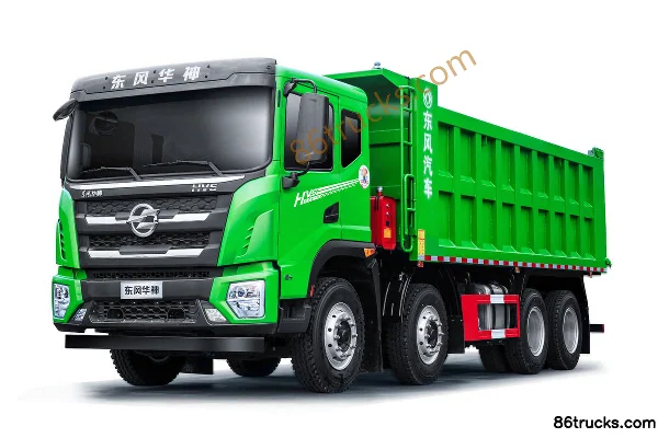 Dongfeng HV5 350 hp 8X4(12 wheels) 5.6m Dump Truck Exterior
