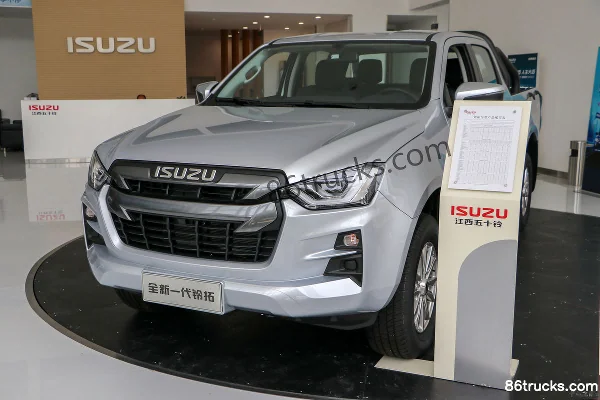 Jiangxi Isuzu Lingtuo 2019 Manual Base 2.5T Diesel 129hp 4WD Double Cab Pickup (3) | 86Trucks