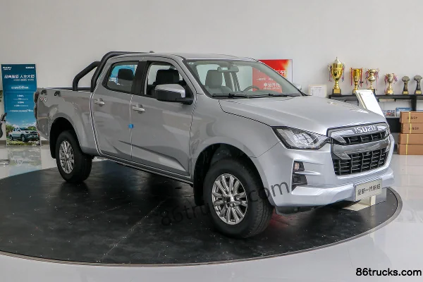 Jiangxi Isuzu Lingtuo 2023 Model 2.5T Diesel 150hp 4WD Manual Long Wheelbase Double Row Pickup Cab