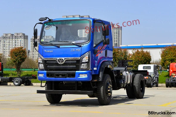 Sanhuan Shitong Chuangke 170 hp 4X4(6 wheels) 3.8m Off-road Dump Truck Exterior (3) | 86Trucks