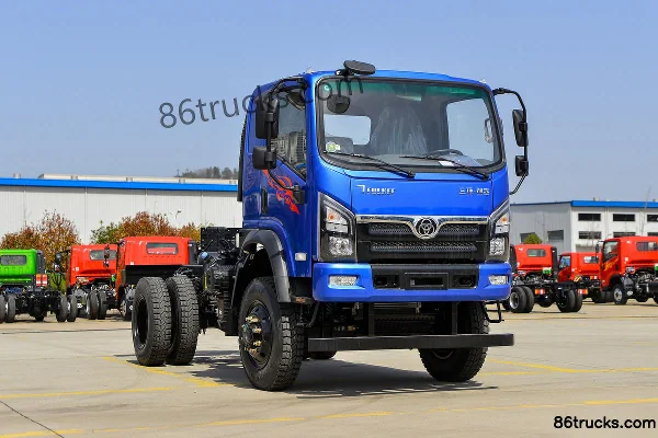 Sanhuan Shitong Chuangke 170 hp 4X4(6 wheels) 3.8m Off-road Dump Truck Exterior