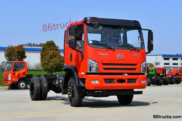 Sanhuan Shitong T3 Chuangke Luxury Edition 185 hp 4X2(6 wheels) flatbed truck Exterior