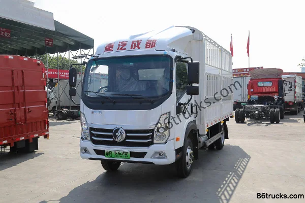 Sinotruk V2 4,5 T 4,15 m camion léger à ridelles cabine simple 100 % électrique 100,46 kWh 4X2(6 roues) Extérieur (3) | 86Trucks