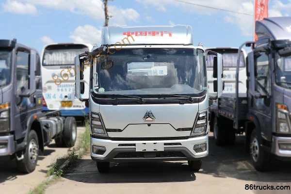 Sinotruk HOWO Tongshuai PRO 170 hp 4X2(6 wheels) 4.15m AT automatic single-row van light truck Exterior (2) | 86Trucks