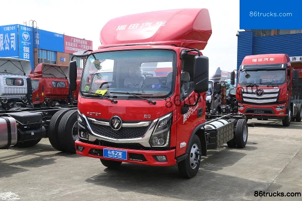 Foton New Jieyun Pro 2 L CNG 150 ch 4X2(6 roues) Fast Gear 8 vitesses 4,17 m cabine simple camion porteur à ridelles Extérieur (3) | 86Truck