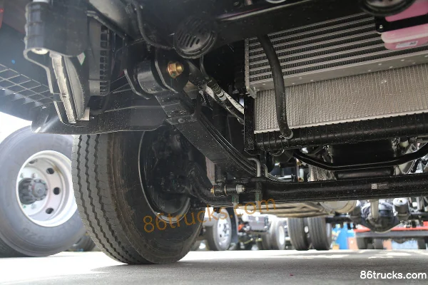 Foton New Jieyun Pro 2 L CNG 150 ch 4X2(6 roues) Fast Gear 8 vitesses 4,17 m cabine simple camion porteur à ridelles Châssis (2) | 86Trucks