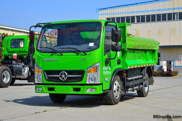 Dayun Yitu 4X2(6 wheels) 3m Pure Electric Dump Truck 98.03kWh Exterior (3) | 86Trucks