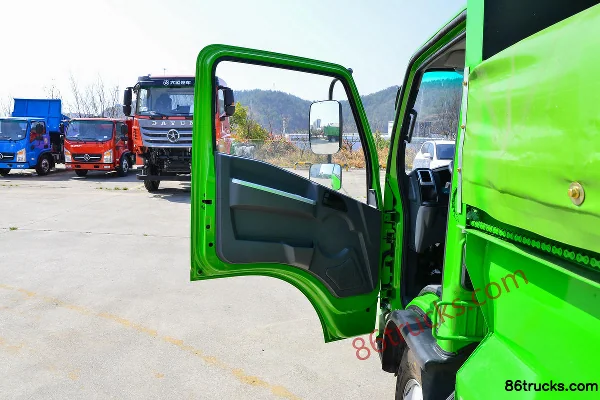 Dayun Yitu 4X2(6 wheels) 3m Pure Electric Dump Truck 98.03kWh Cab (1) | 86Trucks