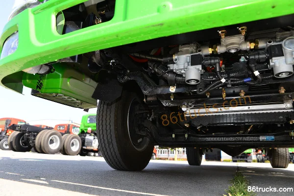 Dayun Yitu 4X2(6 wheels) 3m Pure Electric Dump Truck 98.03kWh Chassis (2) | 86Trucks