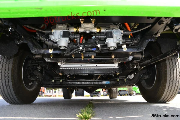 Dayun Yitu 4X2(6 wheels) 3m Pure Electric Dump Truck 98.03kWh Chassis (1) | 86Trucks