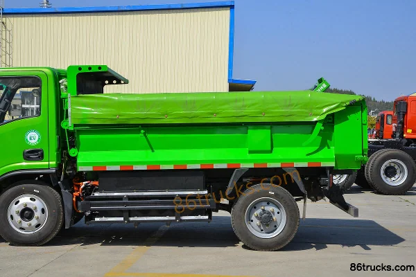 Dayun Yitu 4X2(6 wheels) 3m Pure Electric Dump Truck 98.03kWh Body (2) | 86Trucks