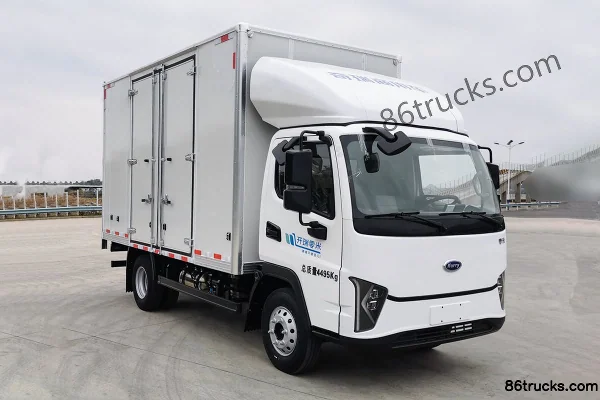 Karry Auto Zero Meter 4.5T 4.2m single-row pure electric van truck 100.46kWh 4X2(6 wheels) Exterior (2) | 86Trucks