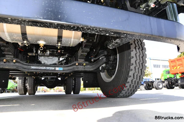 Dayun Yunlong 4X2(6 wheels) 4.2m electric dump truck Chassis (3) | 86Trucks
