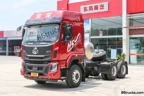 DongfengLiuqi ChenglongH5 480 hp 6X4(10 wheels) LNG tractor truck Exterior (3) | 86Trucks