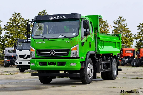 Dayun Yuntu Composite Type 165hp 4X2(6 wheels) 3.8m Dump Truck Exterior (3) | 86Trucks