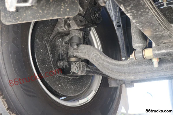 Sinotruk HOWO Tushuai 165 ch 4X2(6 roues) 3,85 m plateau semi-cabine camion léger (Fast Gear 8 vitesses) Châssis (3) | 86Trucks