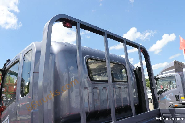 Sinotruk HOWO Tushuai 165 ch 4X2(6 roues) 3,85 m plateau semi-cabine camion léger (Fast Gear 8 vitesses) Carrosserie (2) | 86Trucks