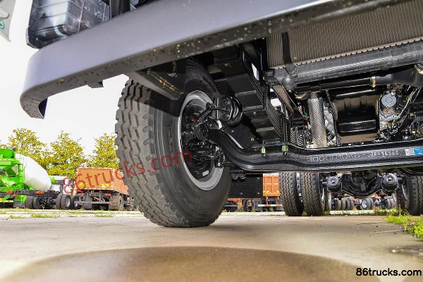 Dayun Zhisheng Heavy Truck 230 hp 6X4(10 wheels) 4.6m Dump Truck (Axle Ratio 5.143) Chassis (2) | 86Trucks