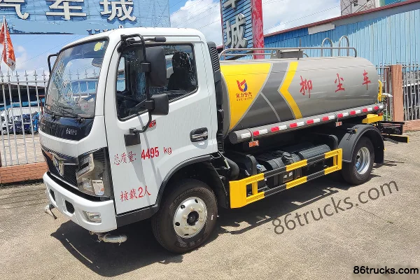 Dongfeng F6 127hp 4X2(6 wheels) Multi-function Dust Suppression Truck (Kailifeng) Exterior (2) | 86Trucks