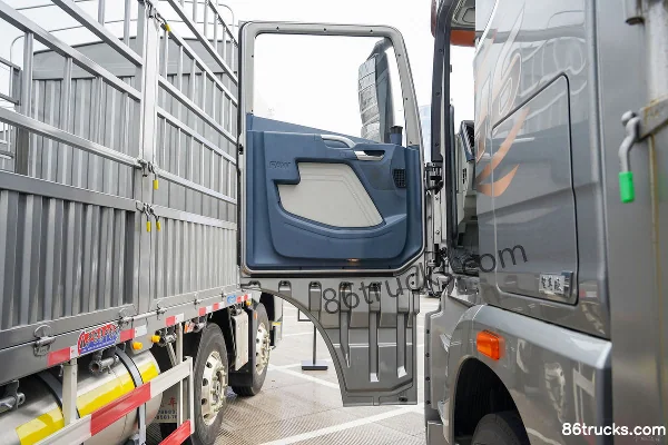 FAW Jiefang Qingdao JH6 Zhizun Edition 2.0 530hp 8X4(12 wheels) 9.5m LNG Auto Gearbox Grain Silo Cargo Truck Cab (2) | 86Trucks