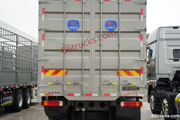 FAW Jiefang Qingdao JH6 Zhizun Edition 2.0 530hp 8X4(12 wheels) 9.5m LNG Auto Gearbox Grain Silo Cargo Truck Body (3) | 86Trucks
