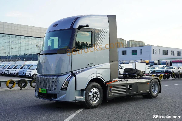 FARIZON Xinghan H 18T 4X2(6 wheels) methanol extended-range hybrid tractor truck Exterior (3) | 86Trucks